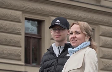 Bála jsem se zůstat s vážně nemocným synem na Ukrajině, říká Iryna