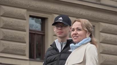 Bála jsem se zůstat s vážně nemocným synem na Ukrajině, říká Iryna